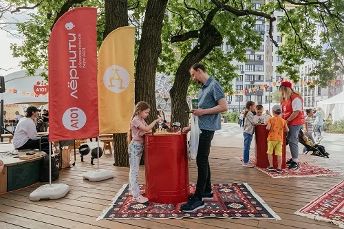 На площади Туве Янссон прошёл фестиваль