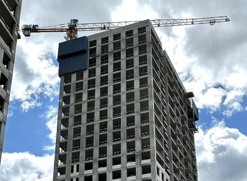 В первом корпусе квартала EVO