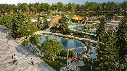 Sminex приступил к озеленению двора «Достижения»