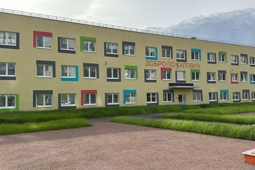 В жилом комплексе