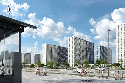 В продажу выведен новый дом в ЖК