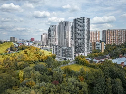 Готовые квартиры у парка в TopHills