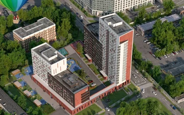 Фото новостройки Жилой комплекс "Счастье на Нагатинской" от Бульварное Кольцо. Недвижимость Жилой комплекс "Счастье на Нагатинской" от Бульварное Кольцо. Недвижимость - планировки, цены