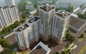 Фото новостройки ЖК "Шмитовский, 16" от ЛюксДом ЖК "Шмитовский, 16" от ЛюксДом - планировки, цены
