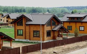 Коттеджный поселок "Брусландия" Коттеджный поселок "Брусландия"