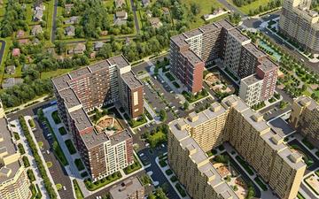 Фото новостройки ЖК «Новое Пушкино» от ГК «Инград» ЖК «Новое Пушкино» от ГК «Инград» - планировки, цены
