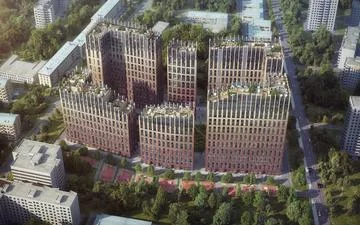 Фото новостройки ЖК «Серебряный парк» от ГК «Инград» ЖК «Серебряный парк» от ГК «Инград» - планировки, цены