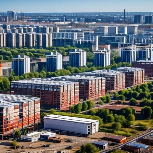 В Москве активно застраиваются бывшие промзоны