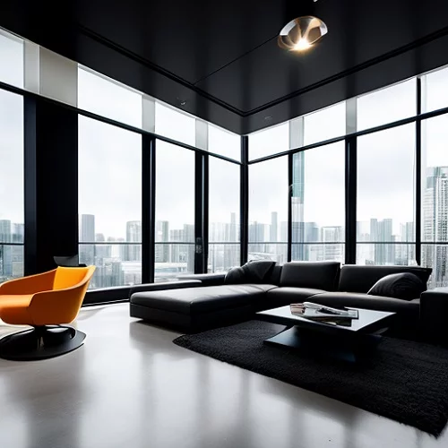 Квартира будущего: интерьер в стиле хай-тек