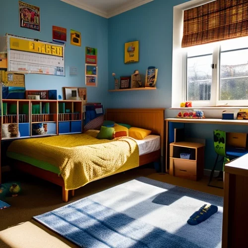 Какой интерьер сделать в комнате для школьника