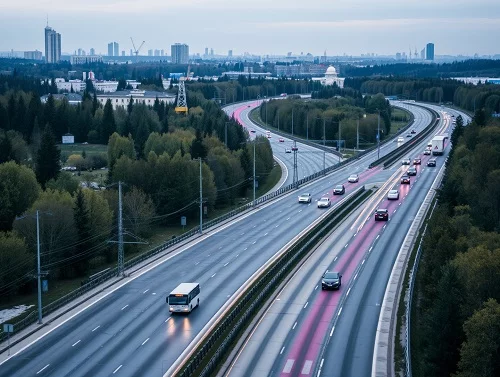 Четвертый участок магистрали на юге столицы