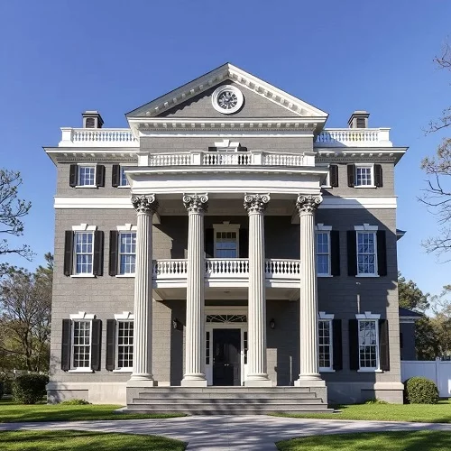 особняк, похожий на дворец