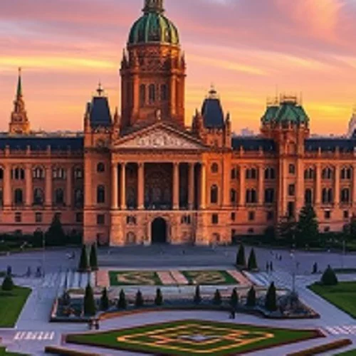 главное здание МГУ