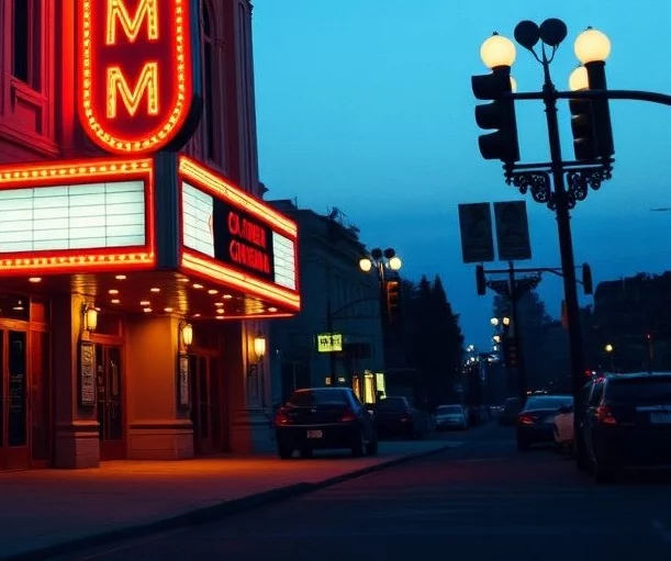 старинный кинотеатр