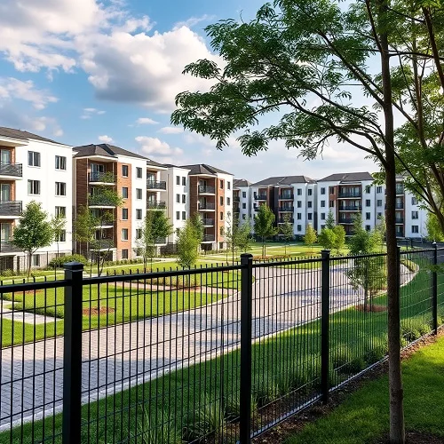 Как законно оградить многоквартирный дом забором