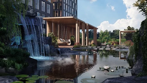 Водоемы - редкий элемент благоустройства