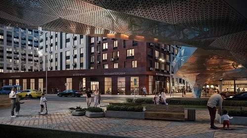 Объем продаж объектов стрит-ритейл ГК «А101»