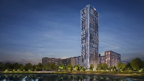 Умные лифты в AFI Tower