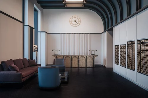 лобби жилого комплекса «Павелецкая Сити» 