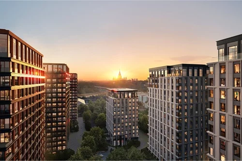 отделка жилого комплекса в Хамовниках