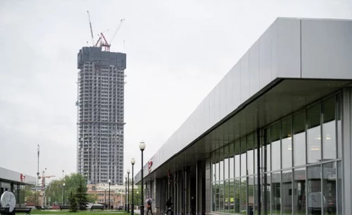 На стройплощадке FIVE TOWERS стартовал монтаж