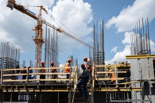 Завершен нулевой цикл строительства небоскреба