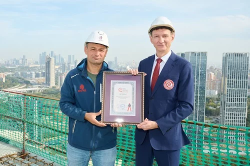 Мост на «Событии» вошёл в Книгу рекордов России