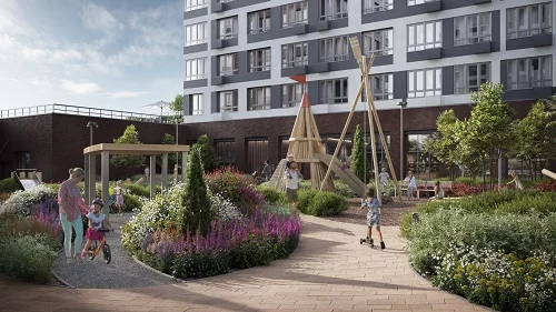 В ГК «А101» рассказали о благоустройстве в районе 