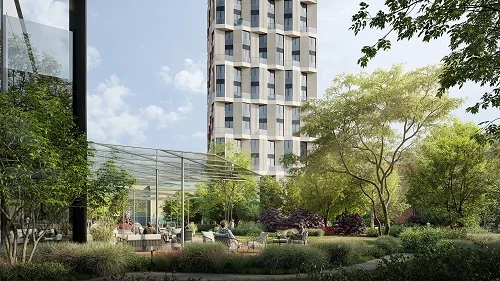 В центре Москвы построят дом с динамичным фасадом 