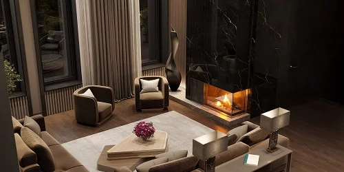 Возможность установить дровяной камин 