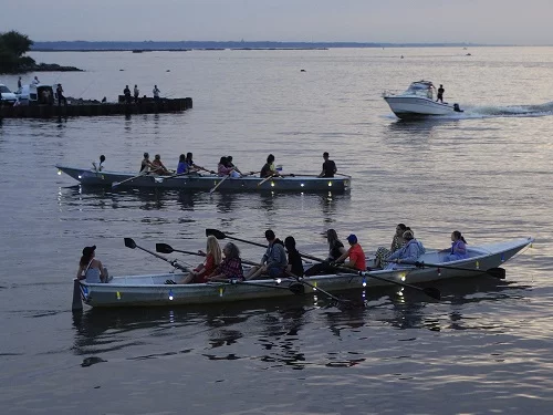 10 августа состоится вечерний этап гребной регаты 