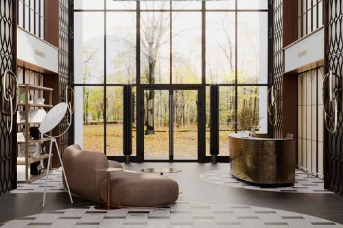 дизайнерская входная группа в ЖК 