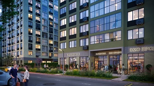 Инфраструктура первых очередей проектов ГК «А101»