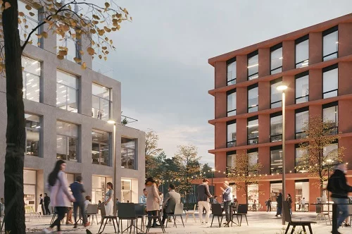 Входные группы бизнес-парка «Переделкино» 