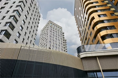 В жилом комплексе ввели шесть корпусов