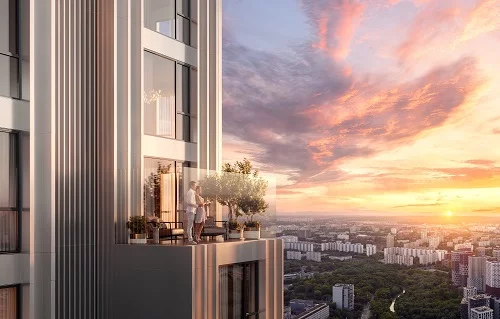 Стартовали продажи видовых квартир с террасами