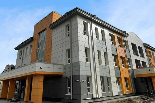 В жилом комплексе 