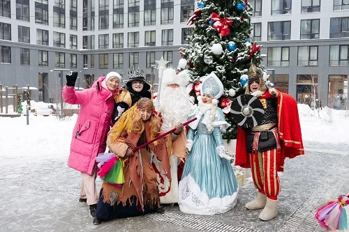В квартале iLove прошел новогодний праздник