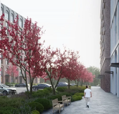 На территории Skolkovo One появится английский сад