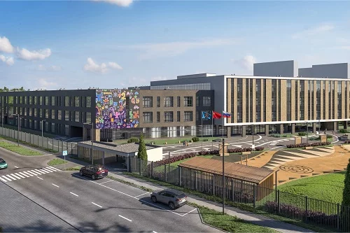 Фасады школы в ЖК «Молжаниново» украсят муралы