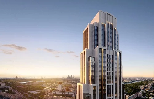 Небоскреб FIVE TOWERS на Ленинском проспекте