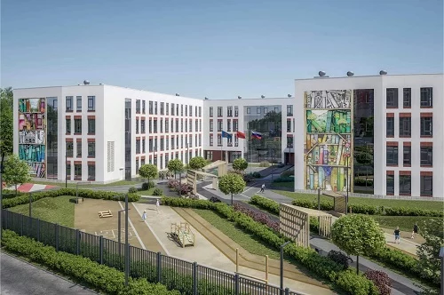 В районе Марьино началось строительство школы