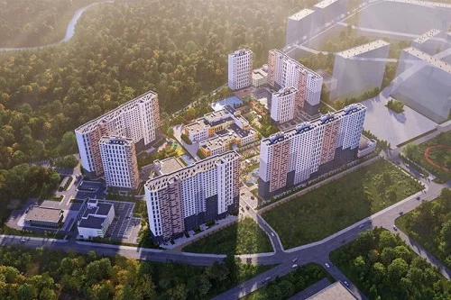 Четыре дома в ЖК 