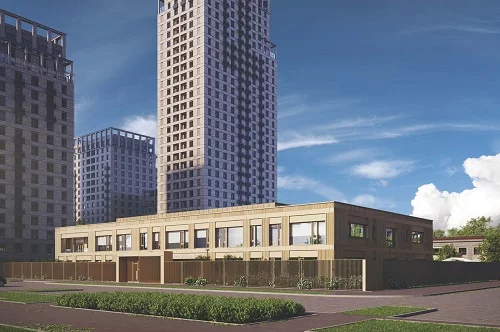 В Метрогородке готов фундамент здания детсада