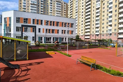 В жилом комплексе 