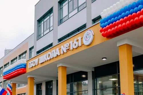 В Выборгском районе открылся новый корпус школы