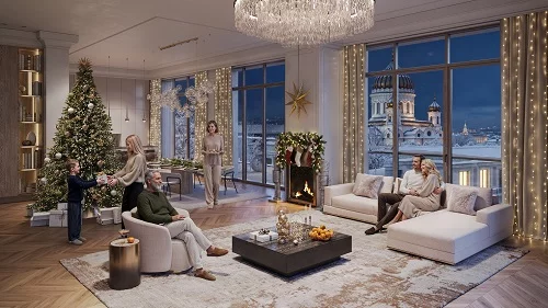 Квартира с видом на Кремль