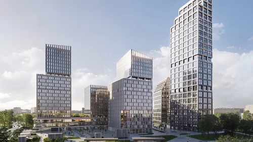 офисный квартал на юго-западе Москвы