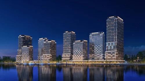 Световая концепция набережной в Печатниках