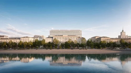 Фасады домов «Фрунзенской набережной» 